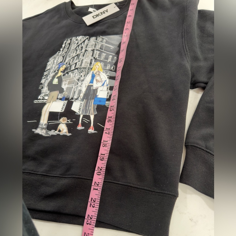 DKNY black sweater Sleek Black Apparel - Picture 9 of 10